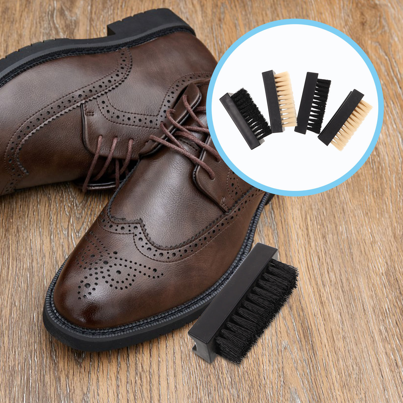 Sneaker Care Set - 4 Parça Ayakkabı Fırçası Temizleyici Seti