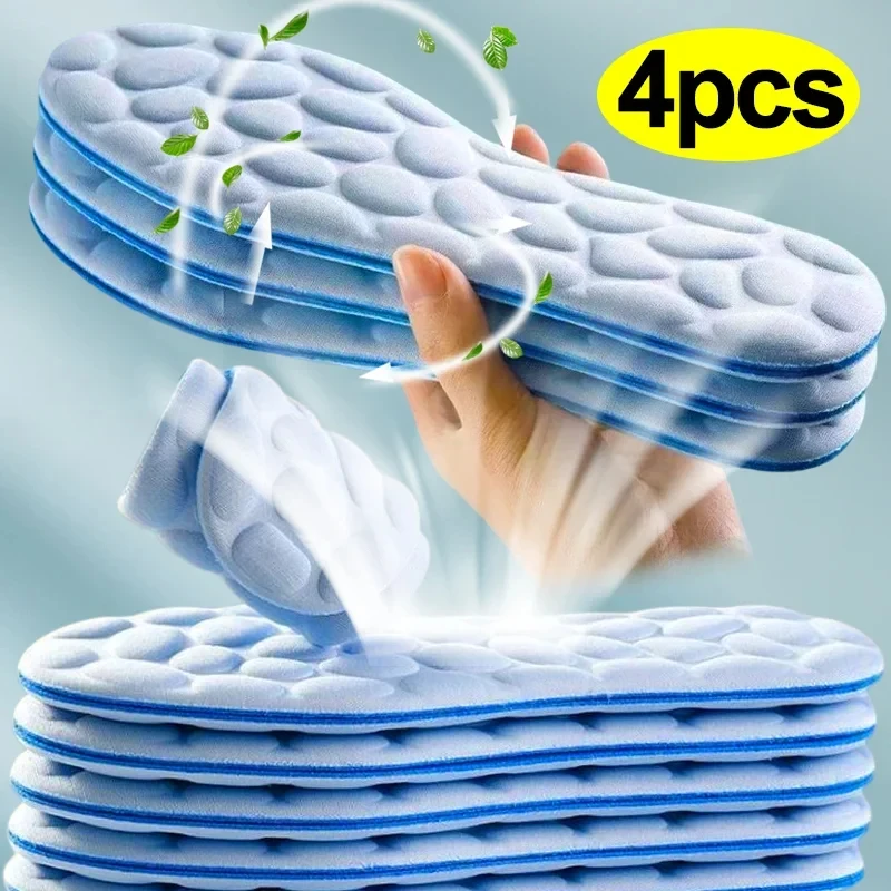 Insole Memory Foam - 2/4 adet yumuşak masaj hafızalı köpük