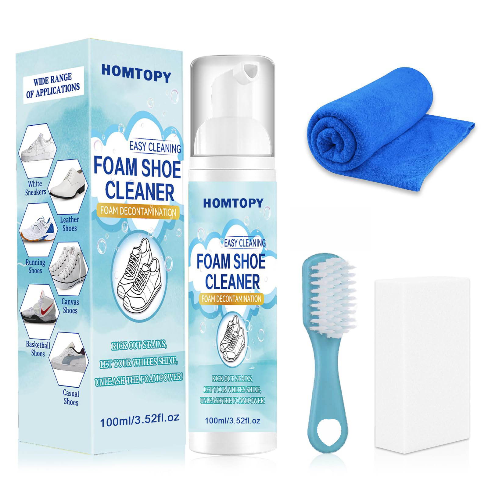 Sneaker Care Kit - Ayakkabı Temizleme Seti,Spor ayakkabı temizleyici,Kir ve