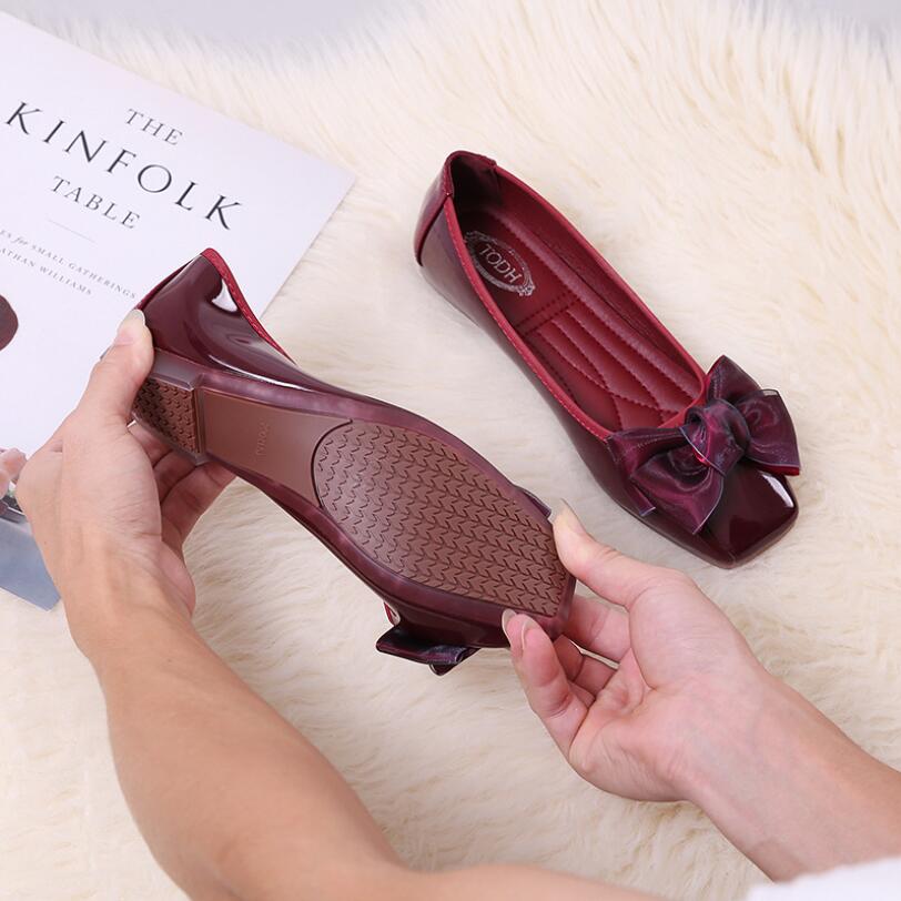 2022 Yeni Kadın Ayakkabıları B - Patent Leather Shine incelemesi ve fiyatı